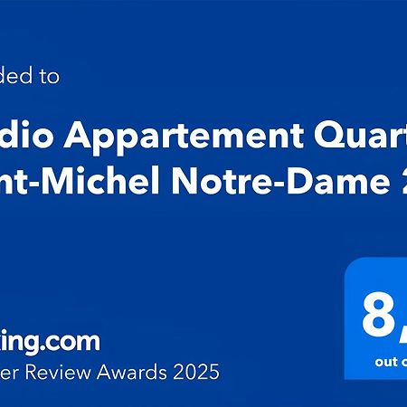 Studio Appartement Quartier Saint-Michel Notre-Dame 2 Free Netflix Paris Ngoại thất bức ảnh